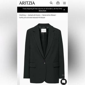 Aritzia Wilfred Generation Blazer